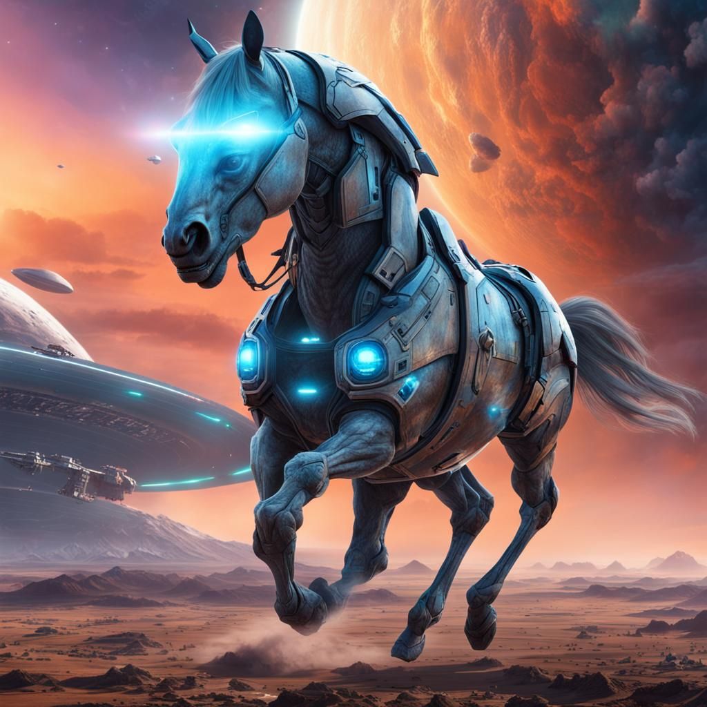 hybrid horses drones