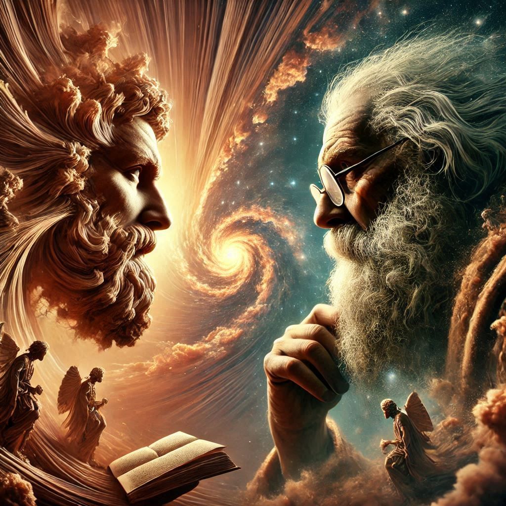 Philosopher meeting God