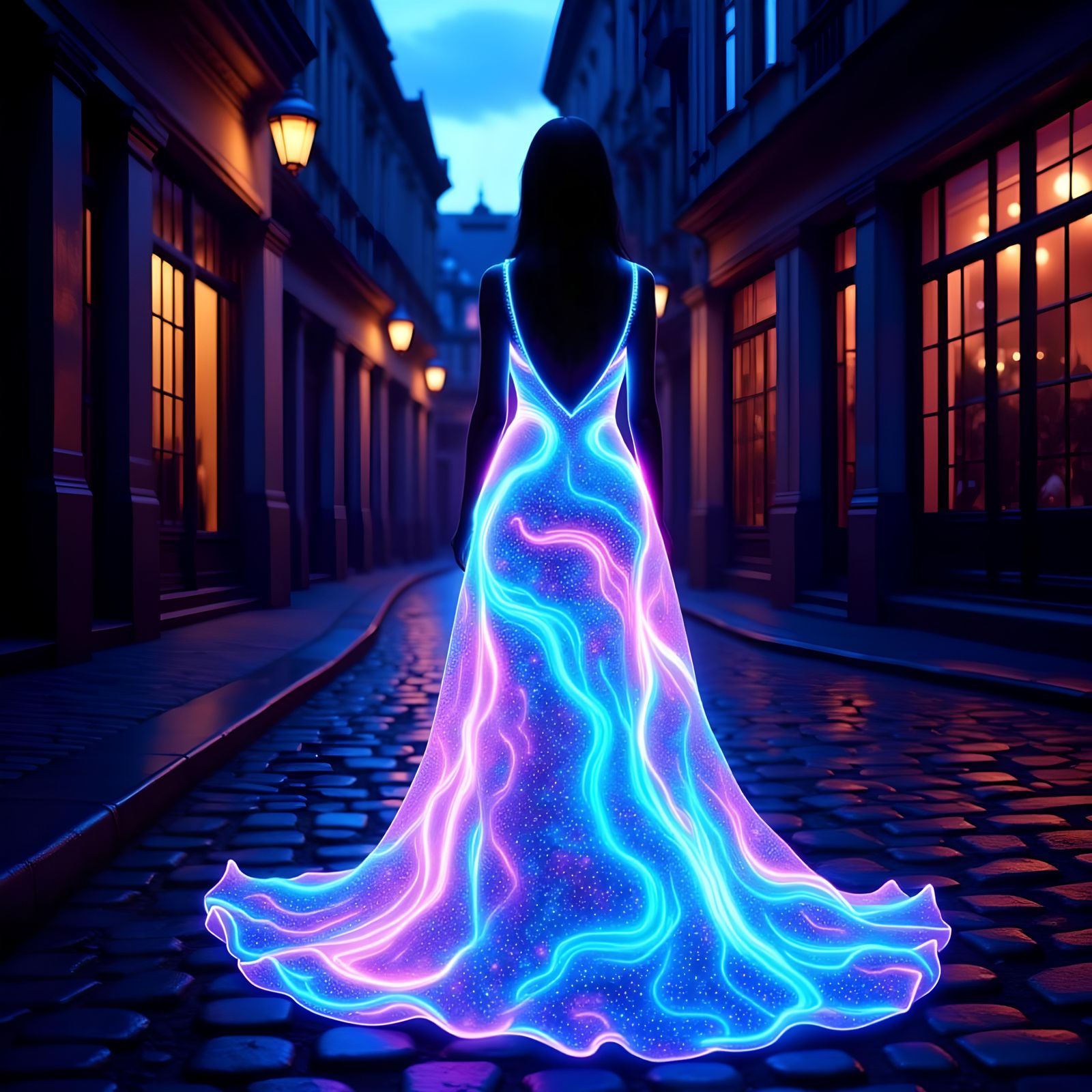 Neon Dress 