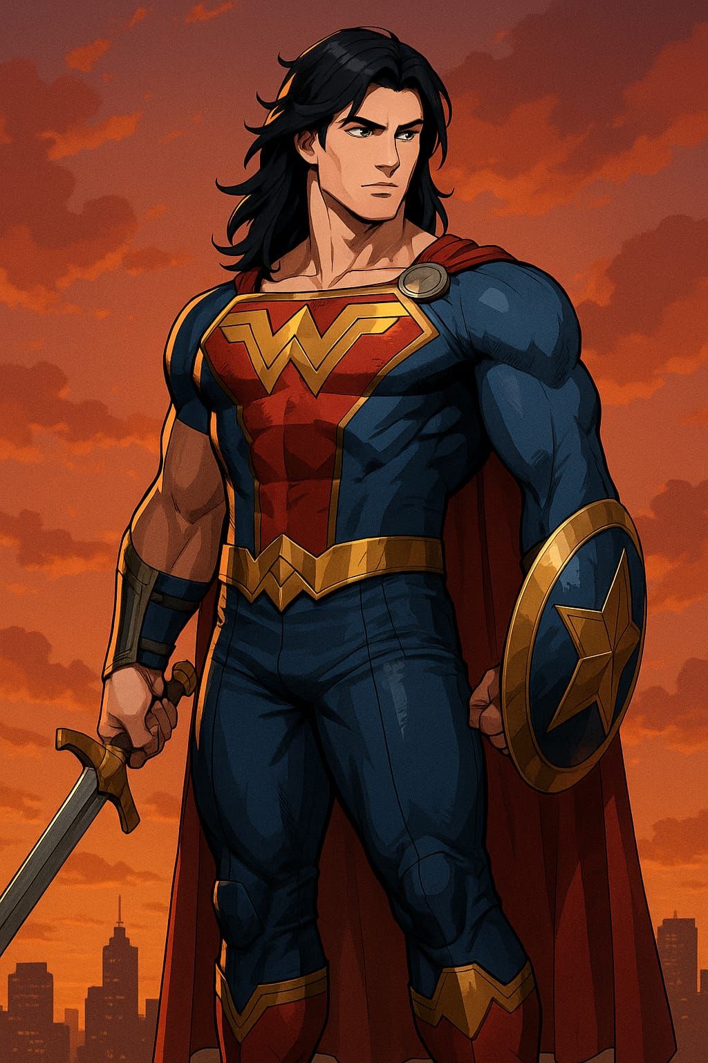 What if she was man? - Diego Prince Wonderman