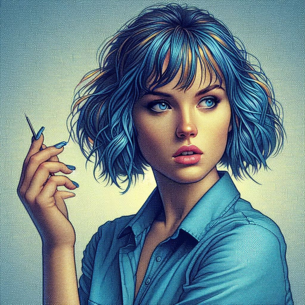 double exposure beautiful fantasy DALL-E 3 portrait landscape..