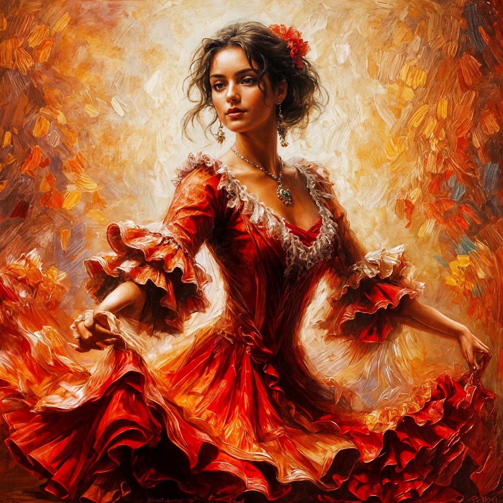 The Flamenco Dancer