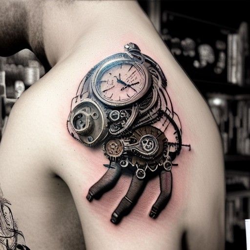 Steampunk tattoo