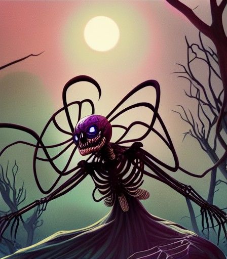 Stygian Spider skeleton