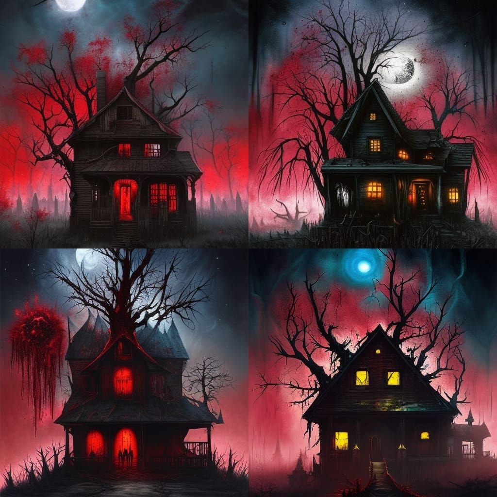 Haunting Houses Set 4