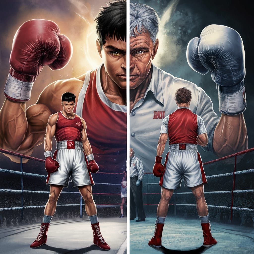 His boxing past and his boxing future