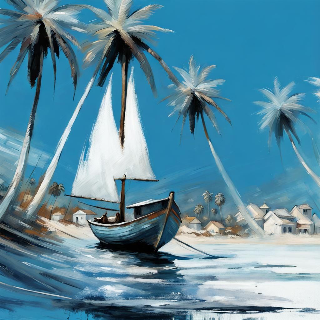 Low tide