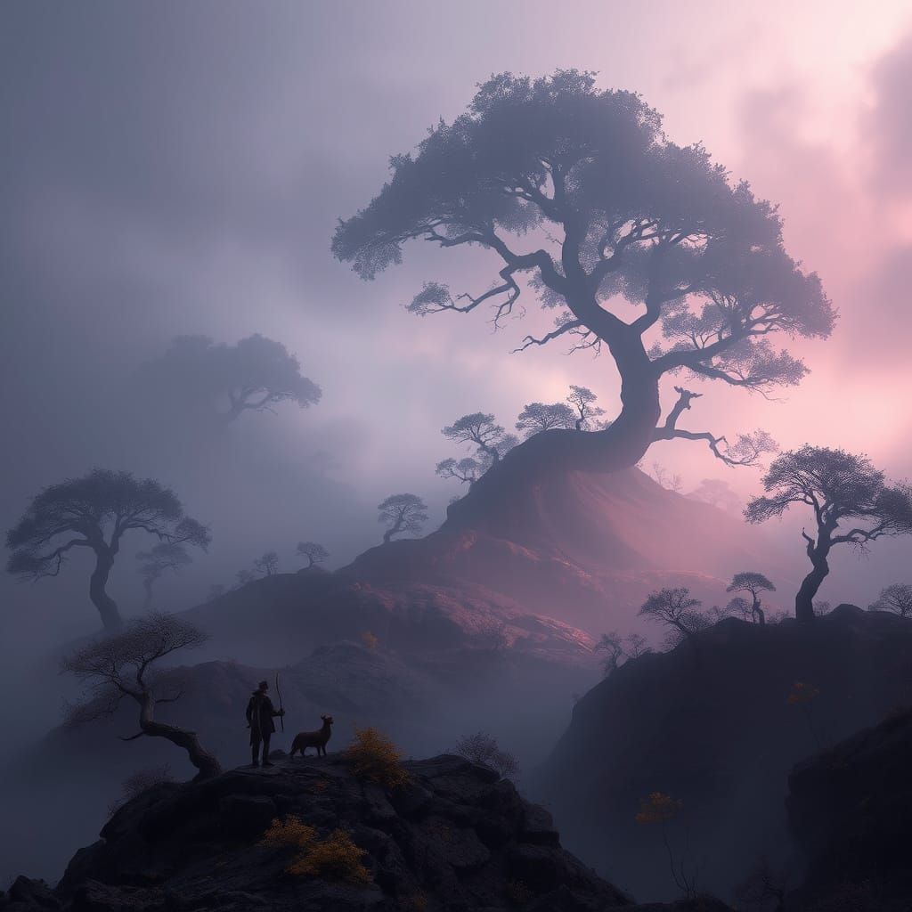 Foggy Forest   by @Jen Jay