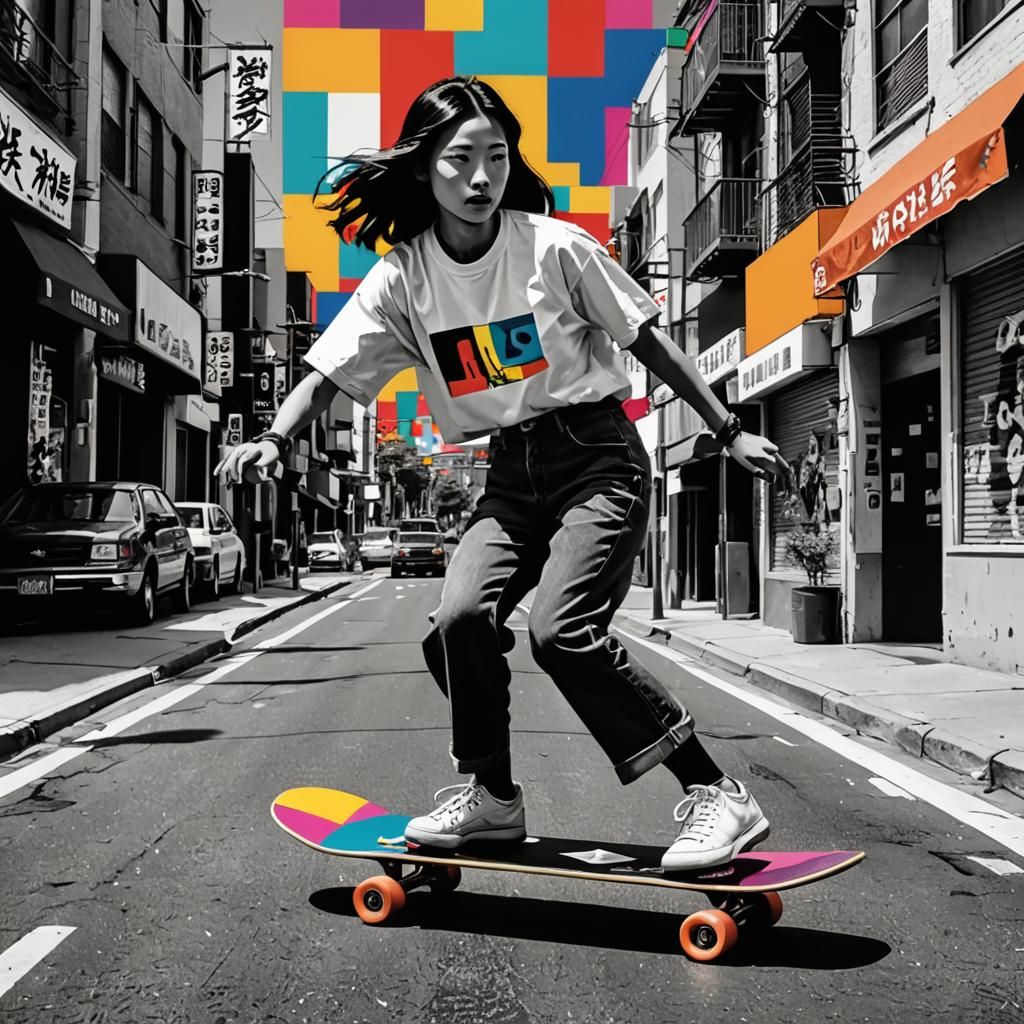 Sk8 or die - AI Generated Artwork - NightCafe Creator