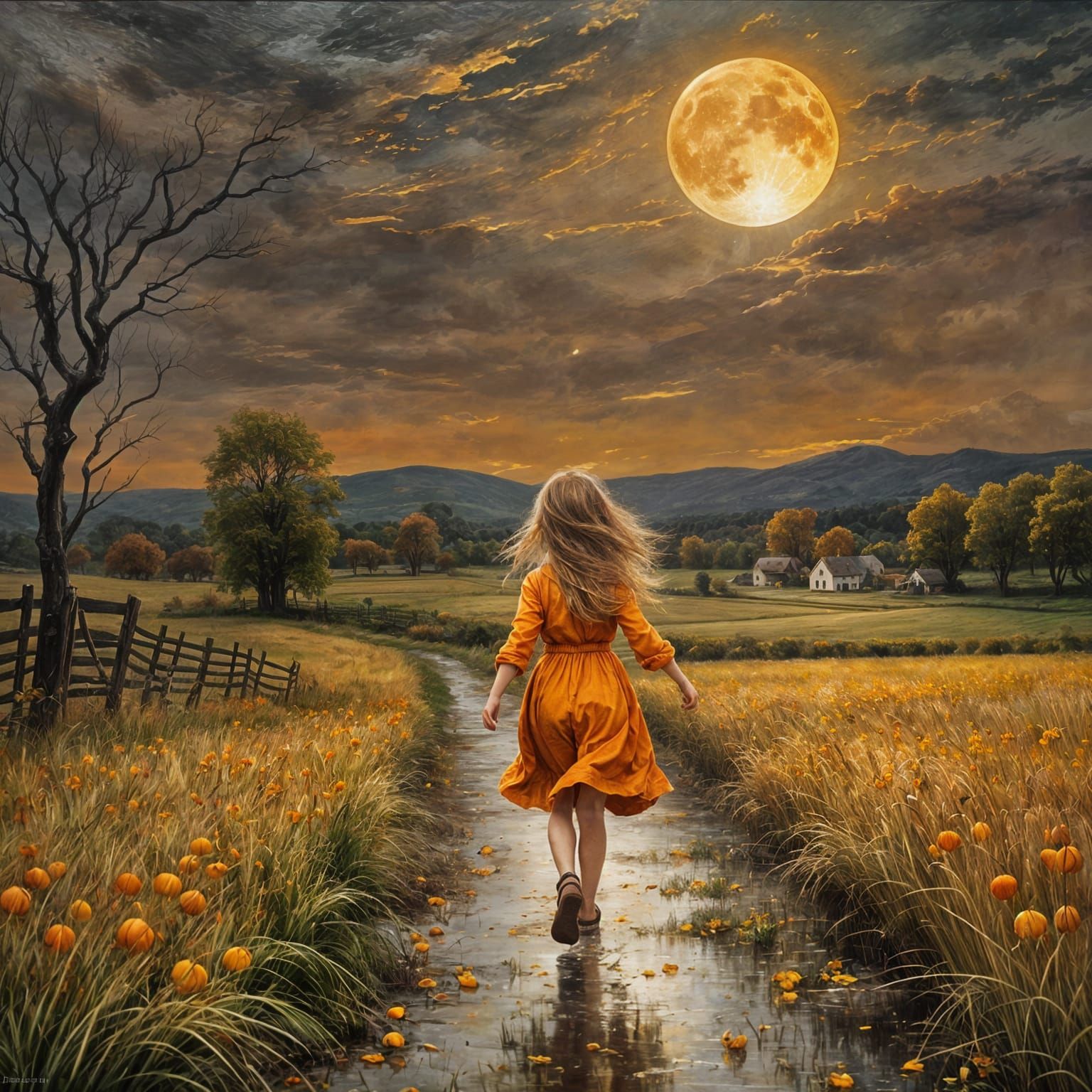 Running away  by @Snowwhite