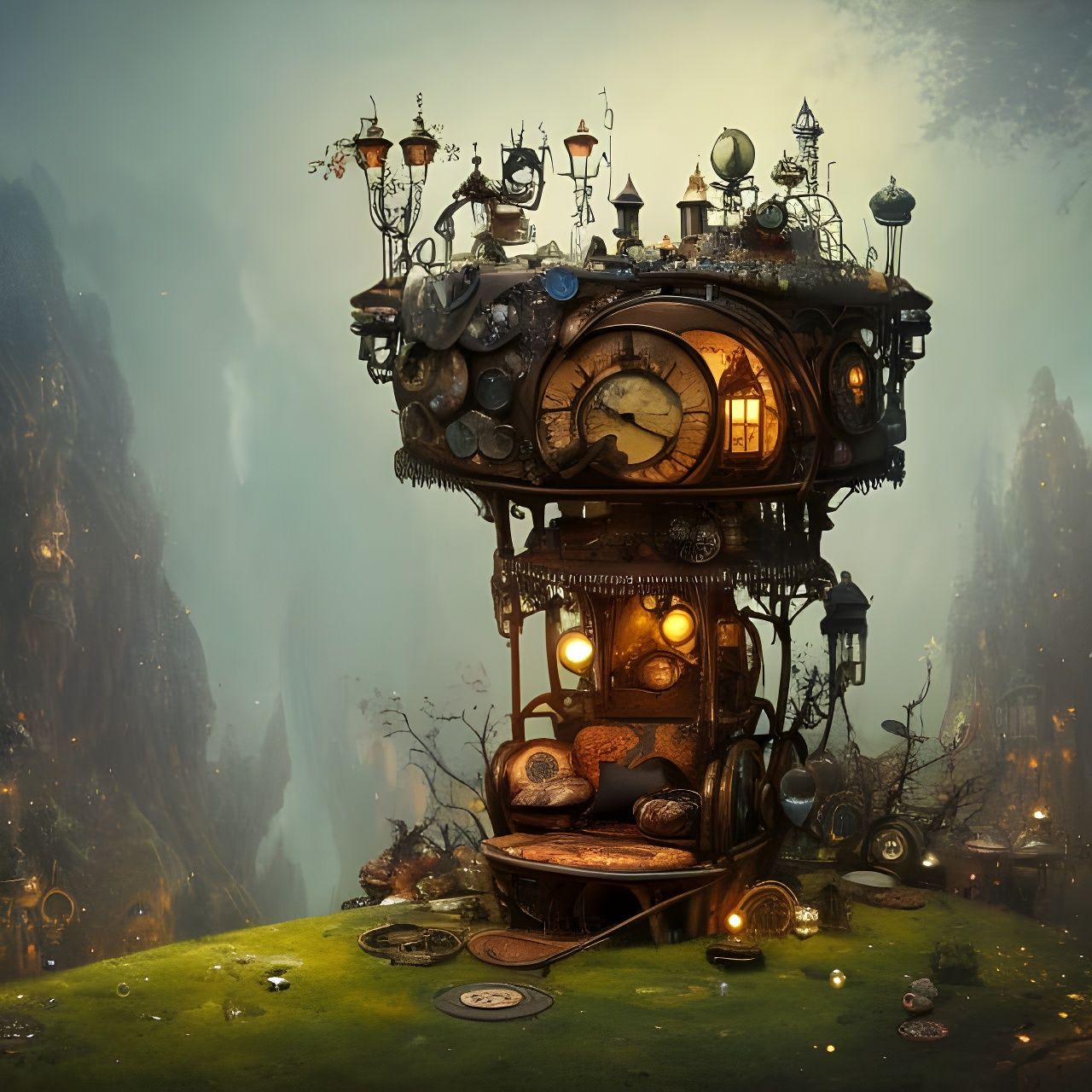 Magical throne