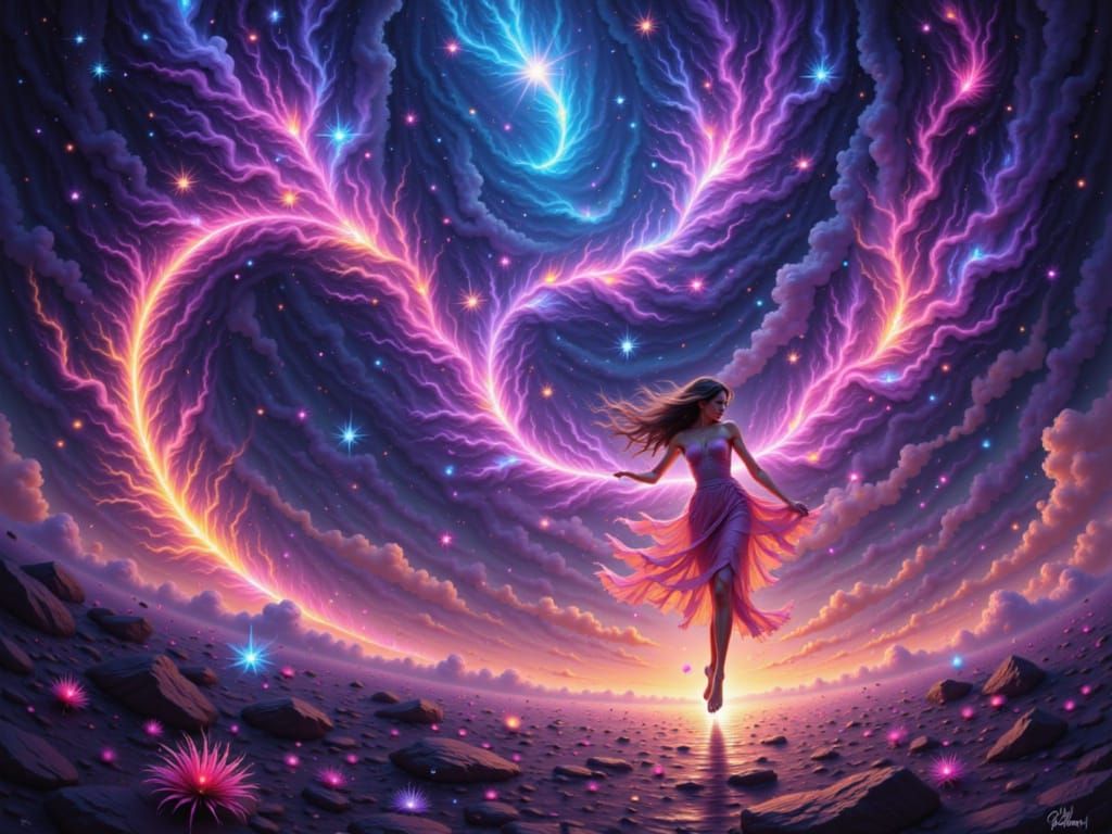 Lumina light glows, sparkling in the air
Dance with me now, feel the magic everywhere
Colors bursting, we’re alive tonight
In this moment, w...