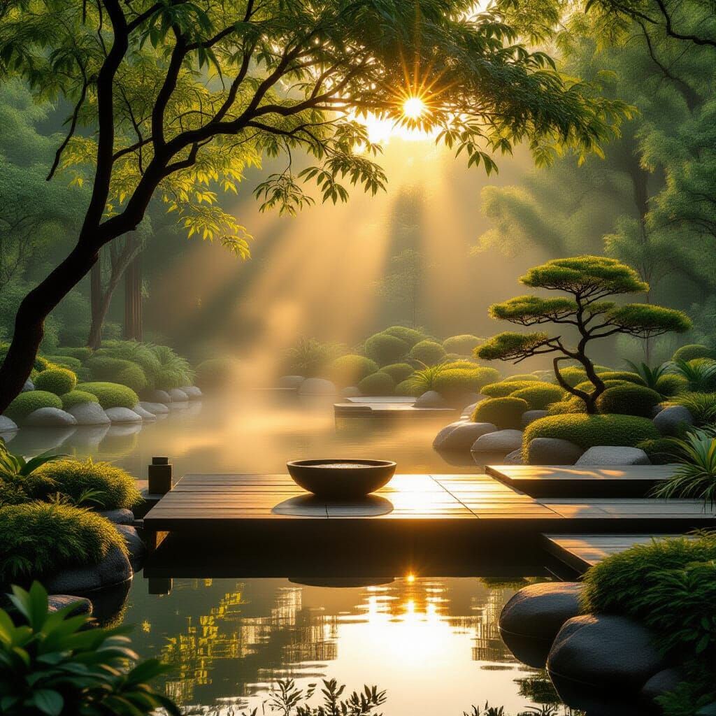 A tranquil sanctuary   by @BBelle