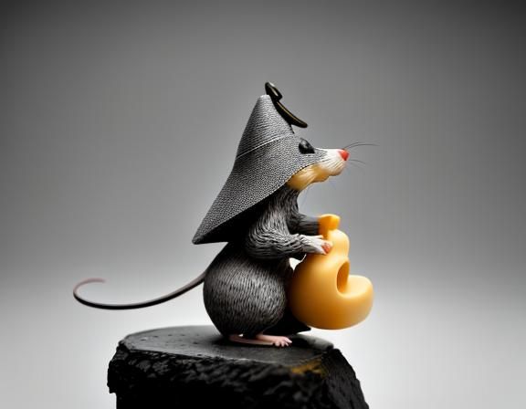 spooky cheesy mouse