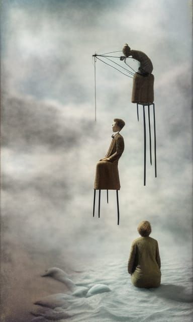 Surreal Worms in Stop Motion Dreamscape