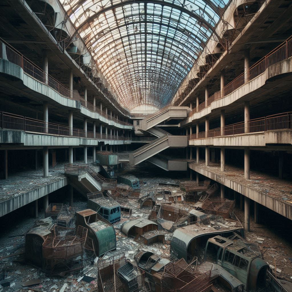 Abandoned Mall  by @Ember