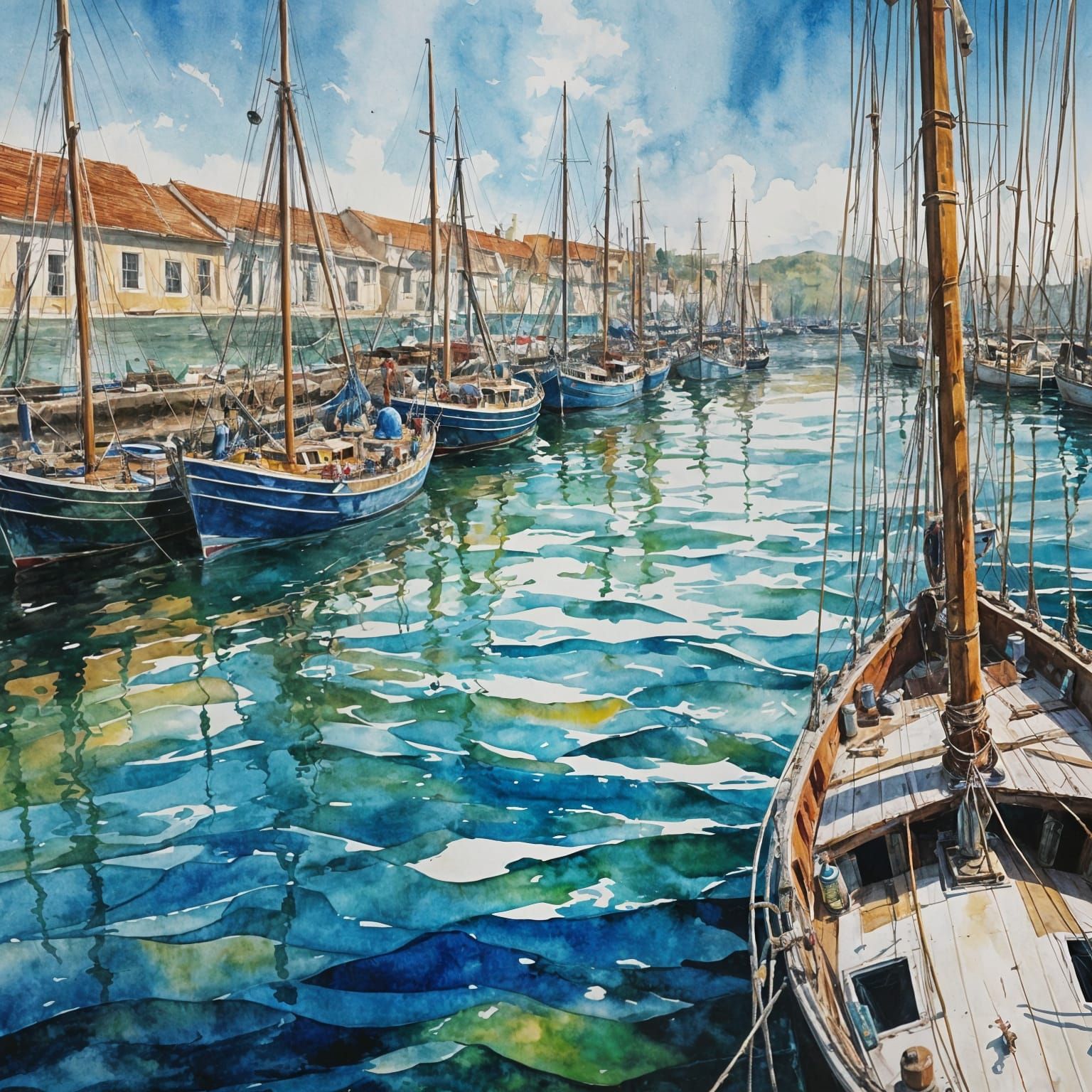Fishing village  by @Hannah