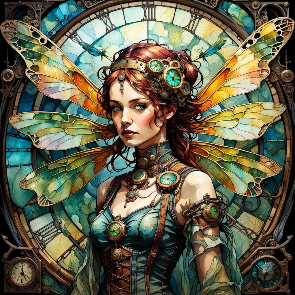 steampunk female