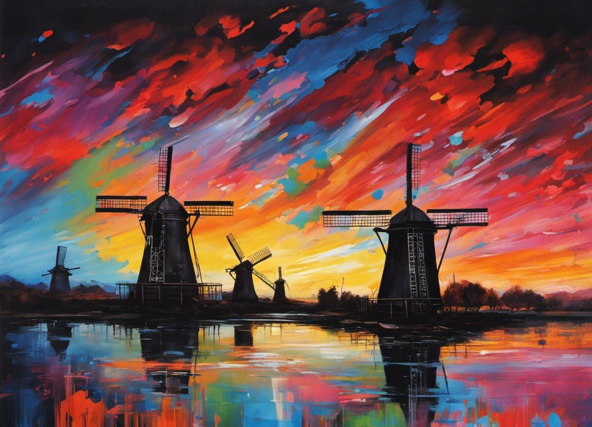 The windmills of your mind  by @Moonhouse23