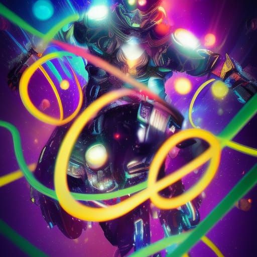 Light Ninja - AI Generated Artwork - NightCafe Creator