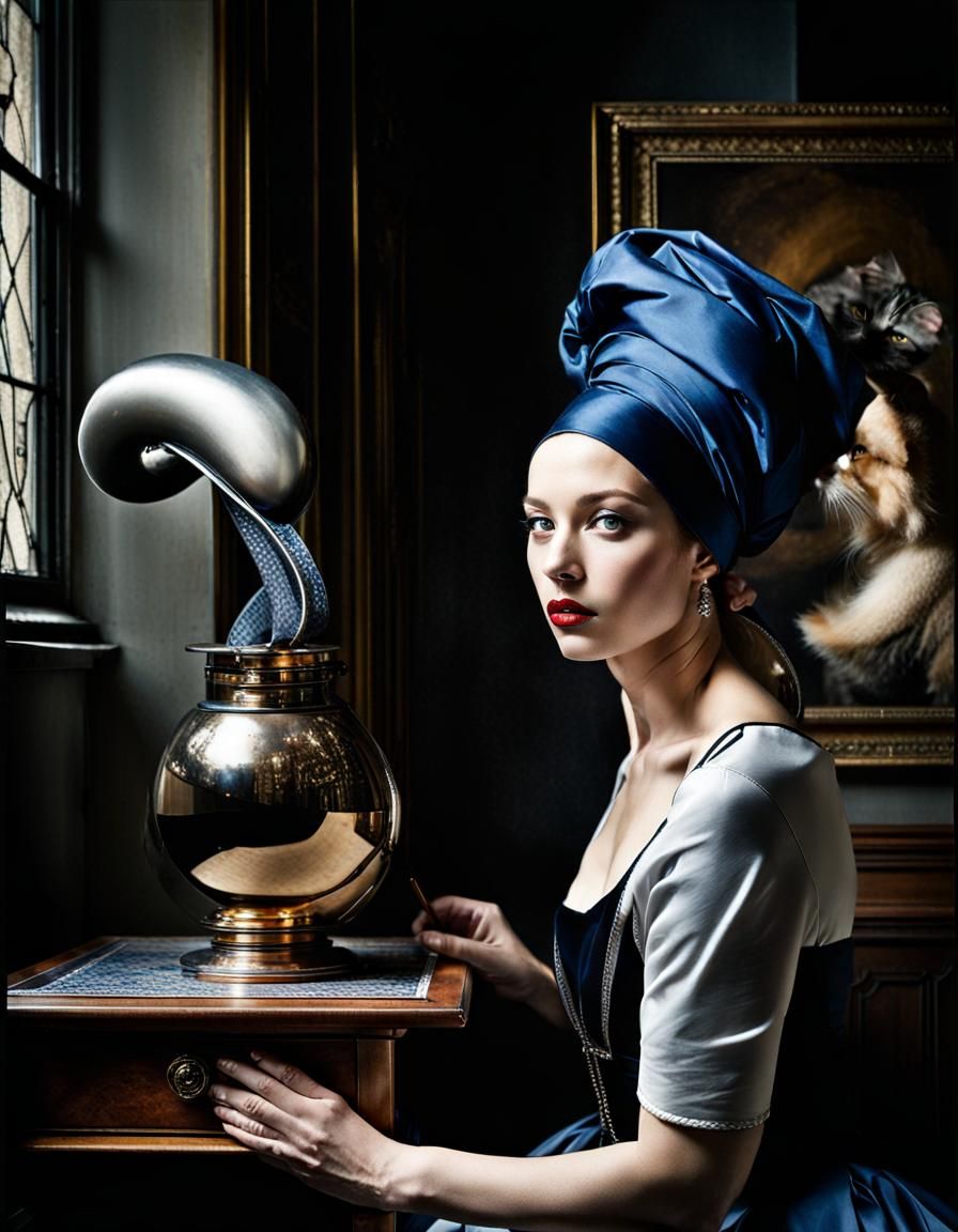 Her Latest Sculpture