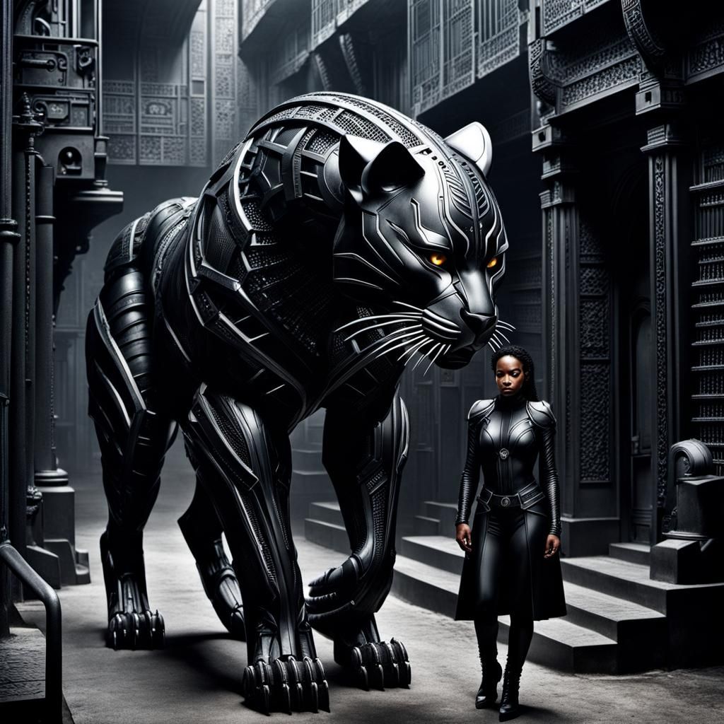 cyborg pet  by @Evangaline