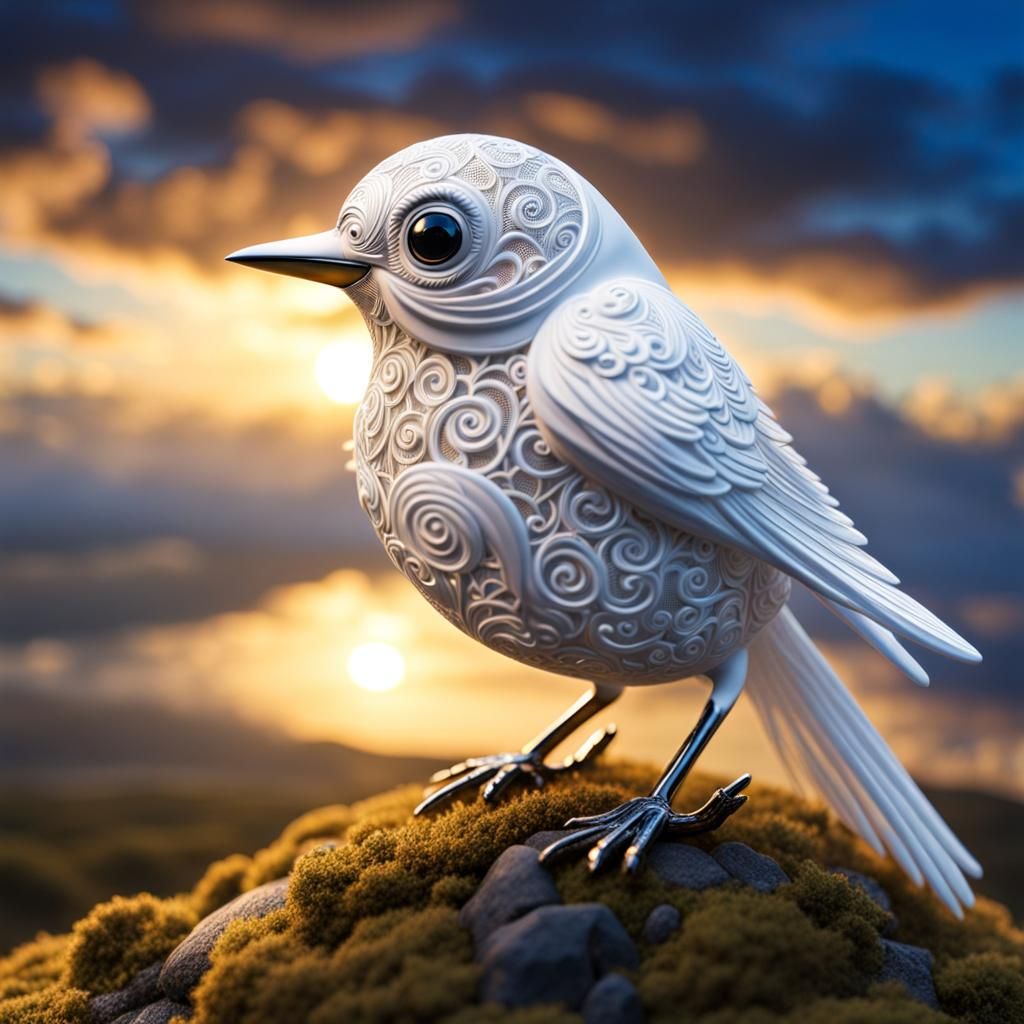 Lace bird