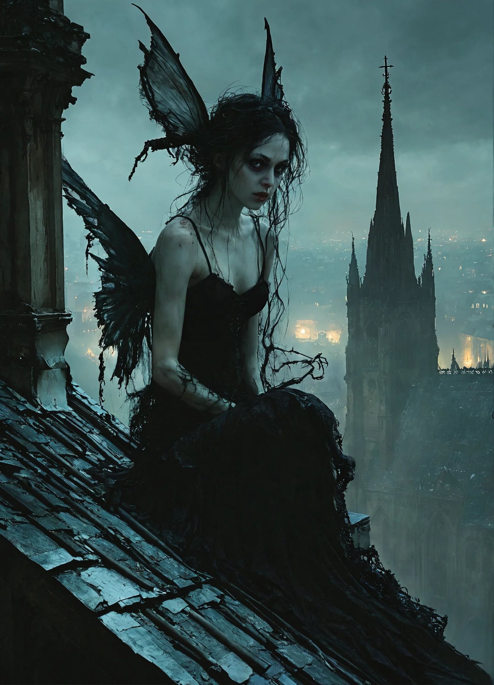 How is a view for a fairy when love is gone - Broken fairies...