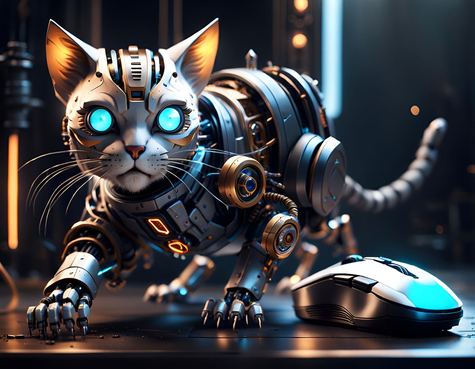 Cat and mouse
