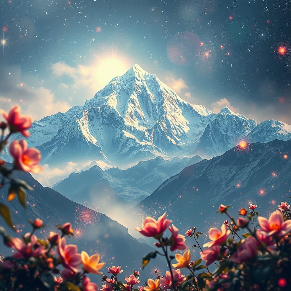 Mount Everest  by @Valentin