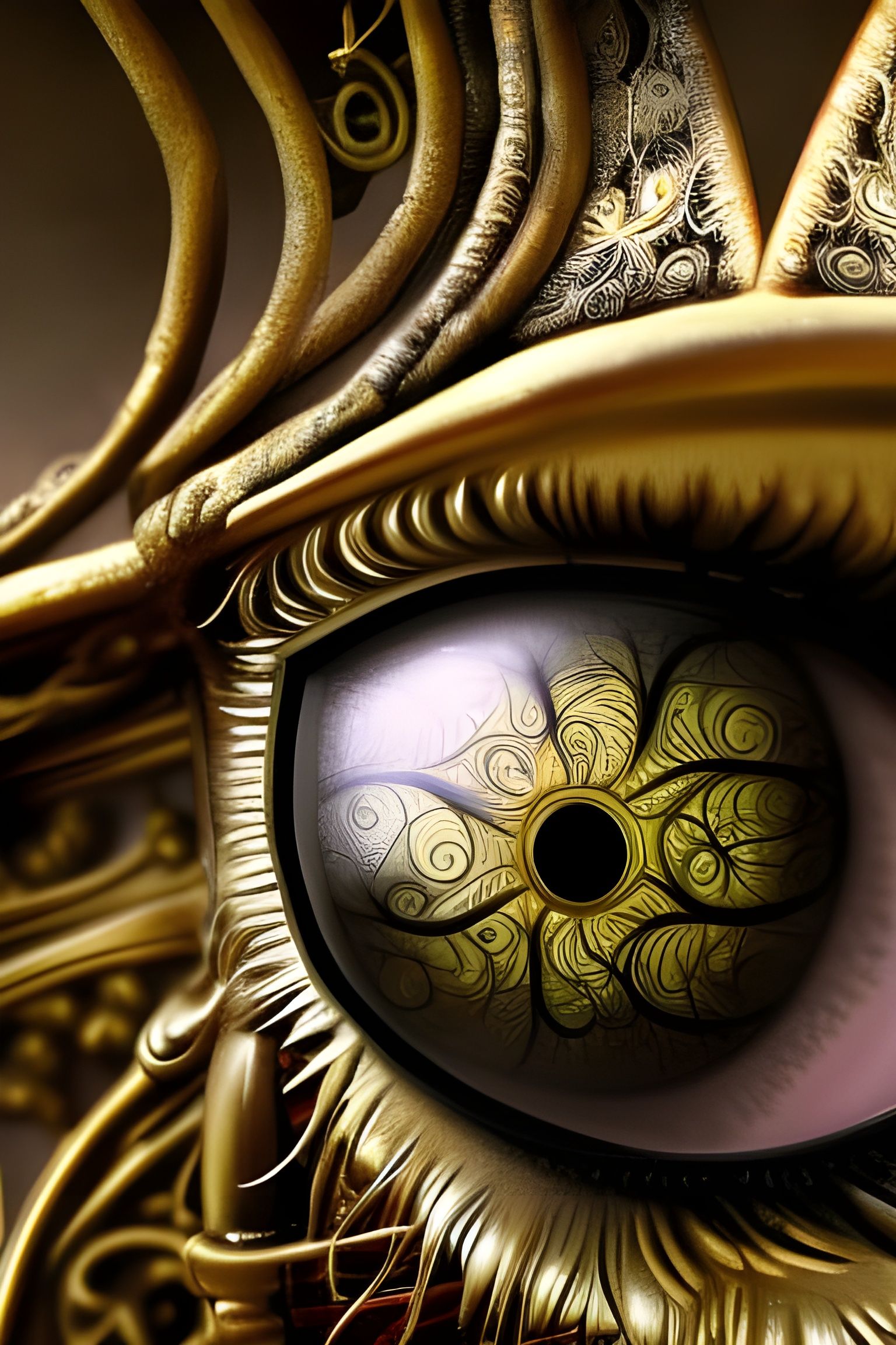 the eye sees other things  false