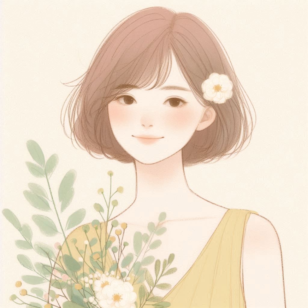 Keep it simple: pastel portrait