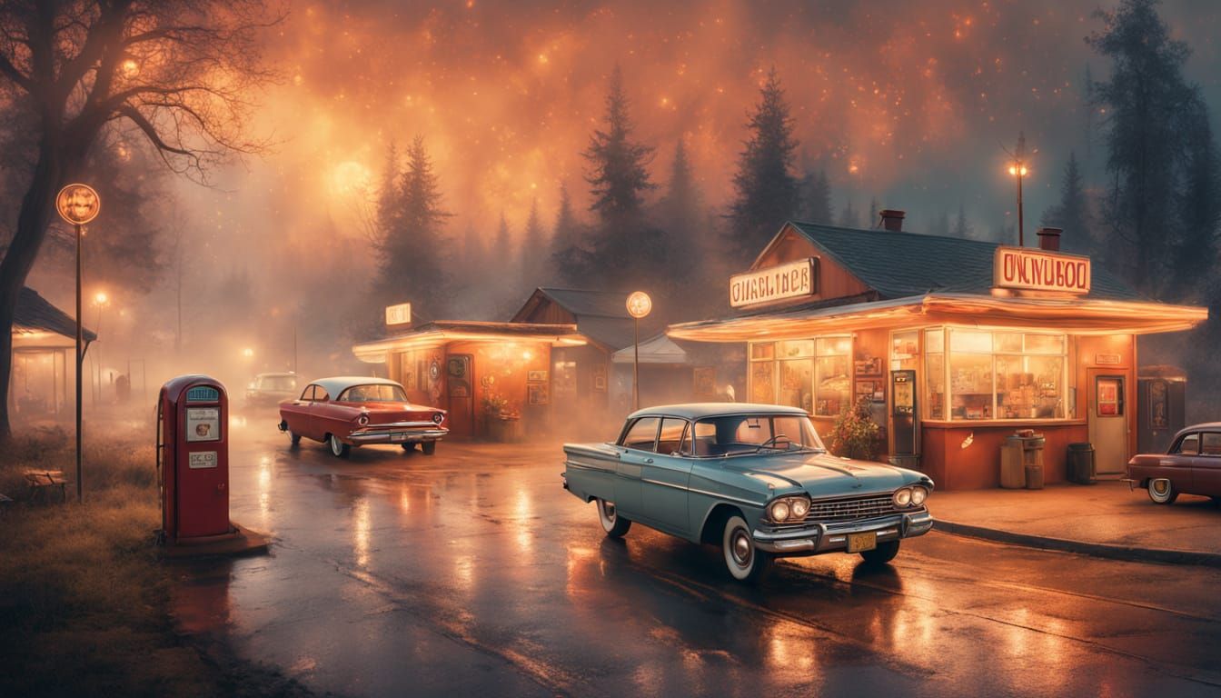 Somewhere in sixties  by @SpaceTsunami