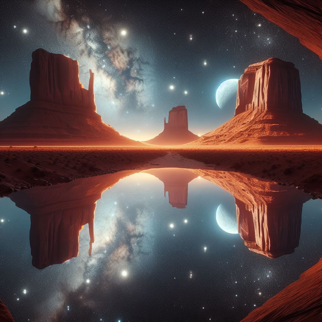 Water Reflections Valley of the Gods
