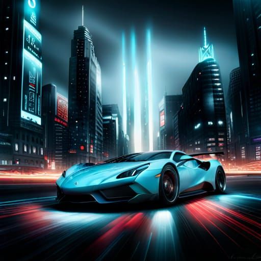 futuristic car