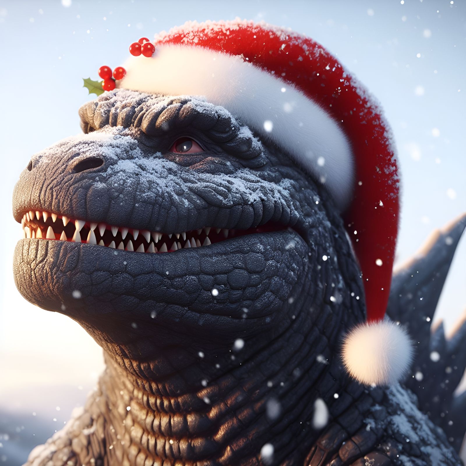 “Godzilla rest ye merry gentlemen.”