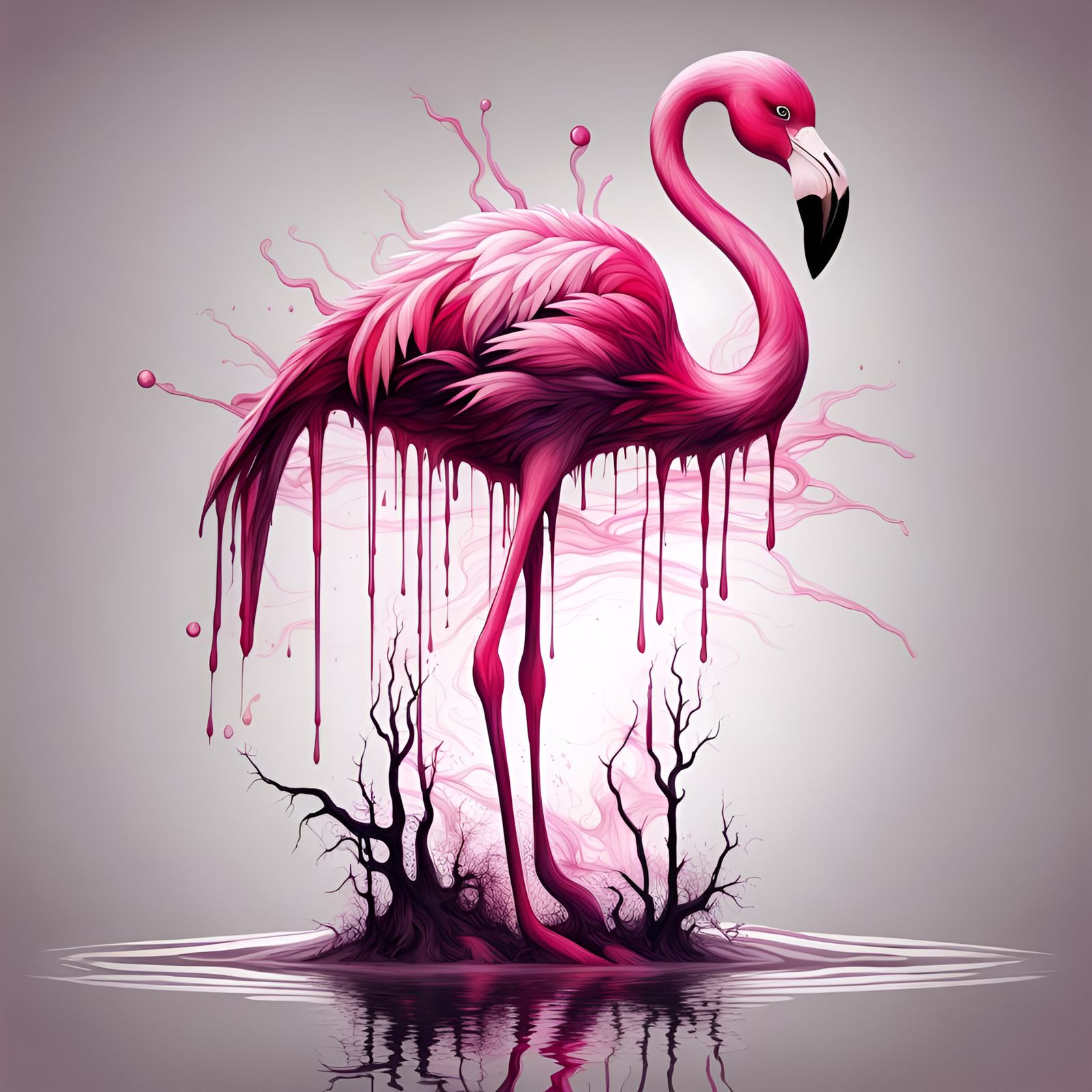 Possessed Flamingo 