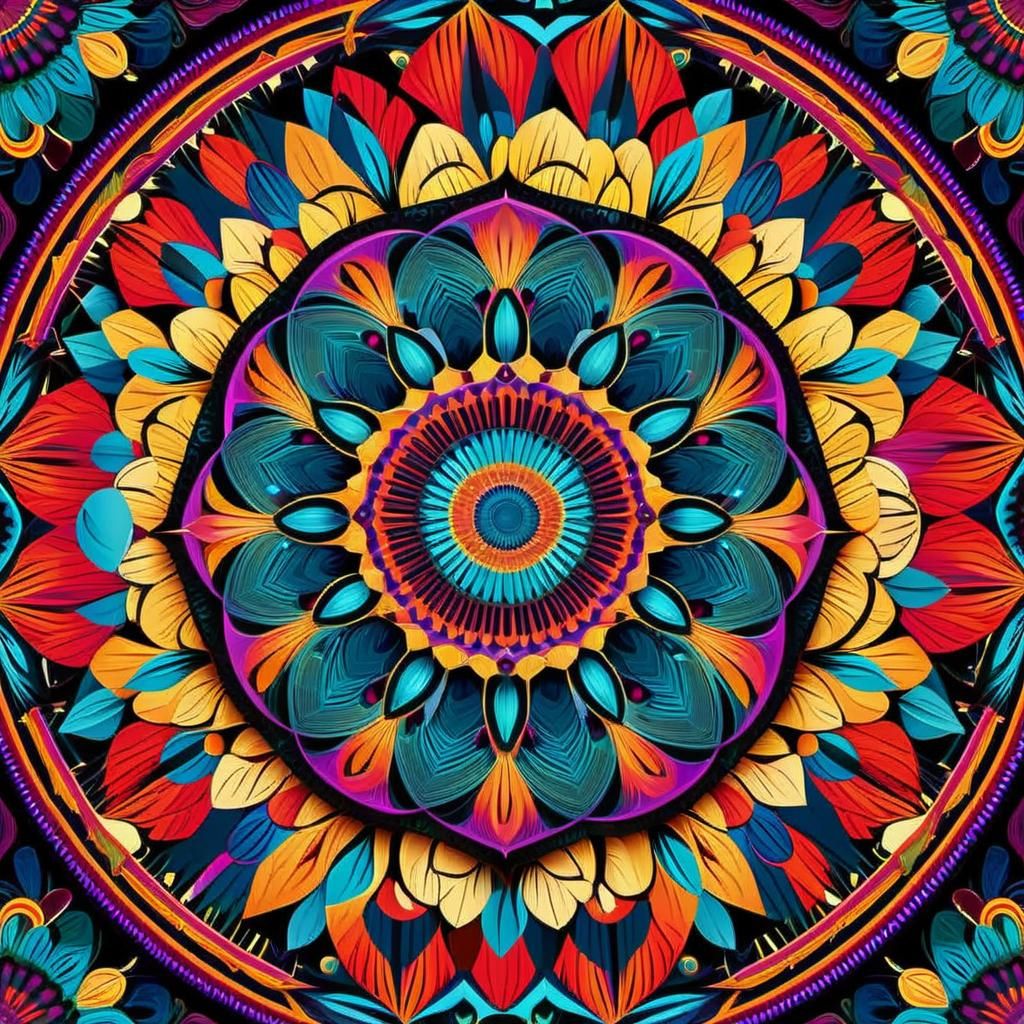 Vibrant Mandala