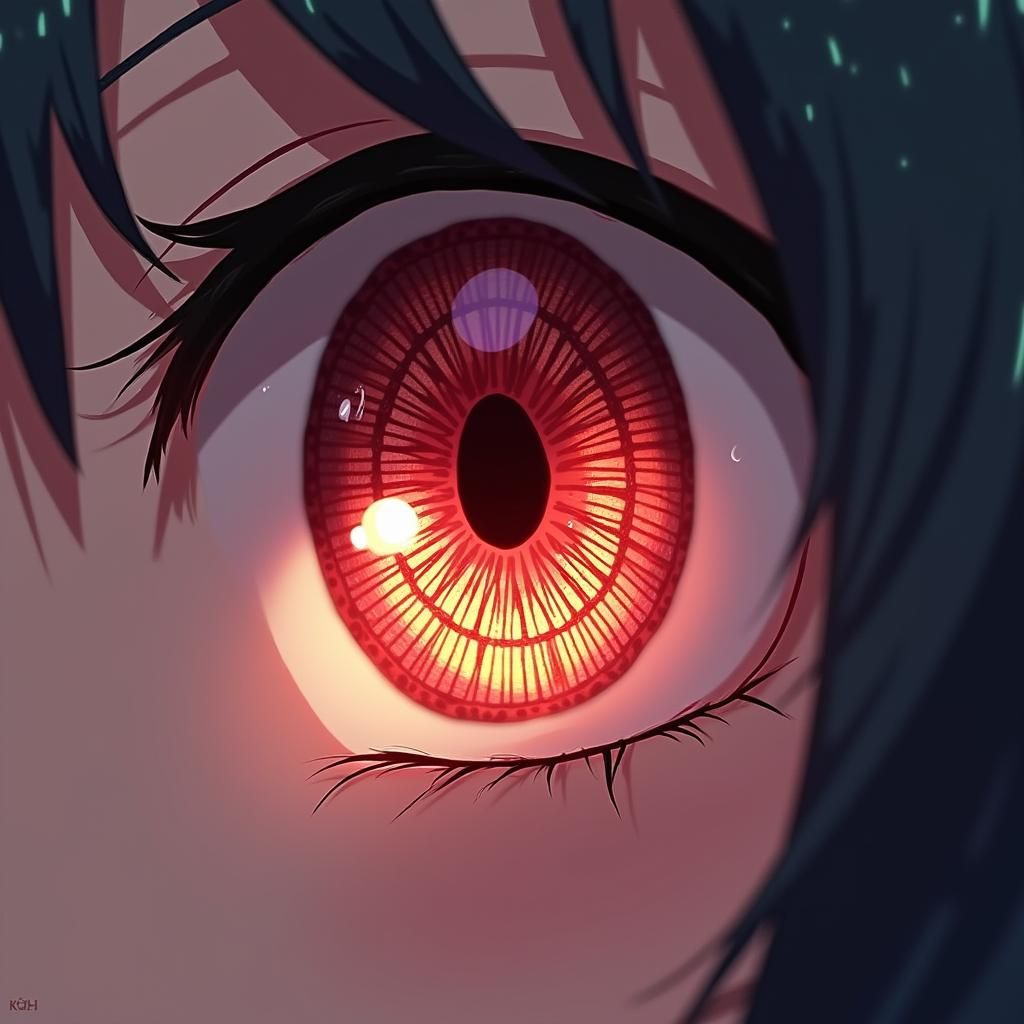 Mangekyou Sharingan eye