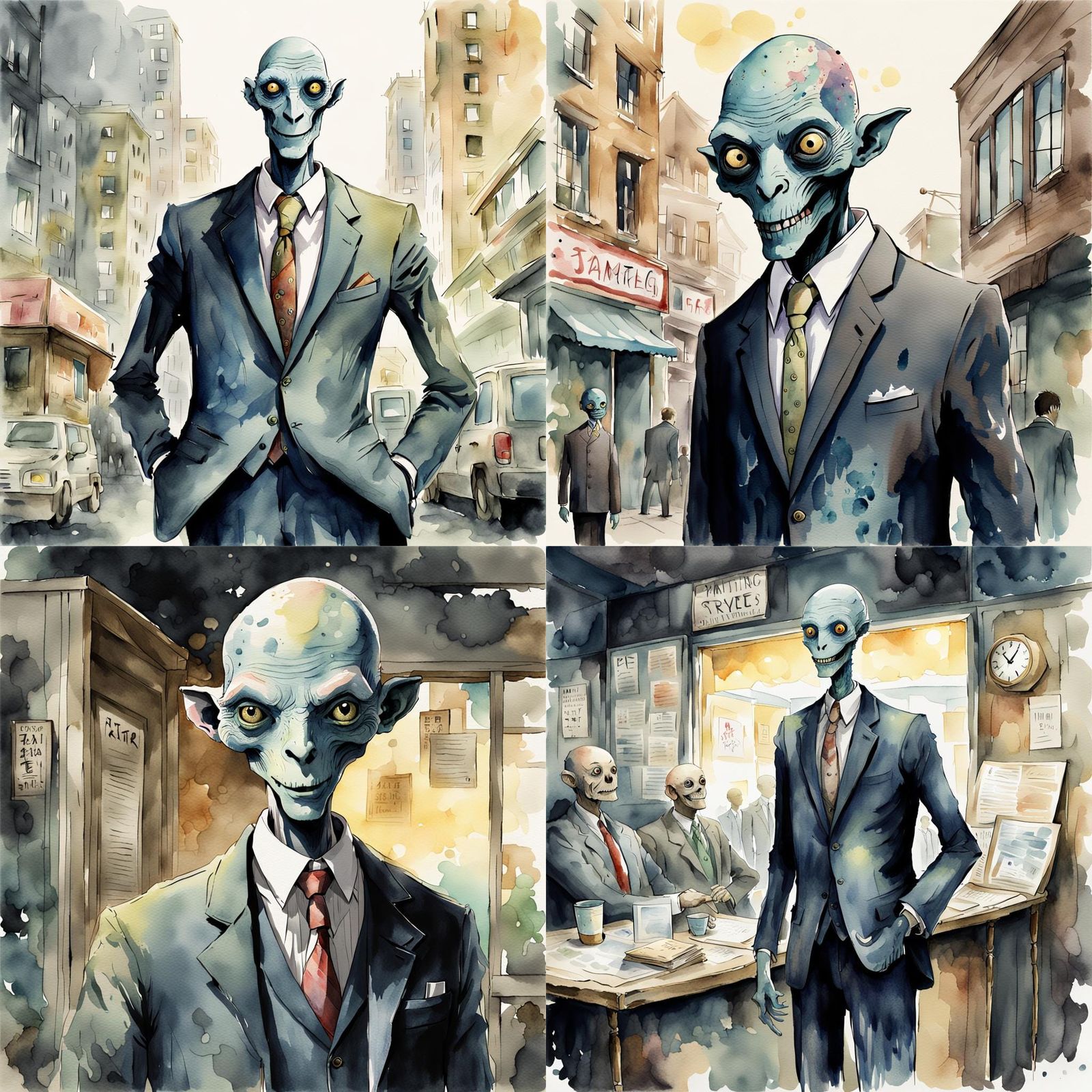 An Alien Businessman