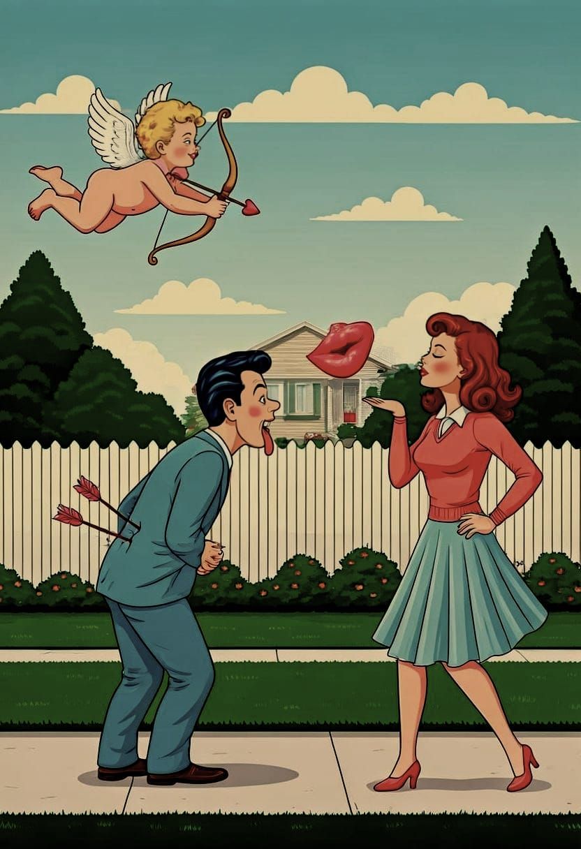 LOVE ALWAYS STIKES TWICE, HAPPY VALENTINES