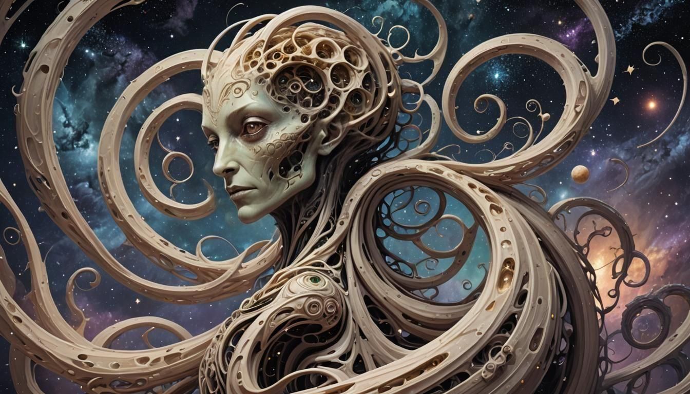 beautiful, gentle, kind, loving, eldritch abomination, twist...
