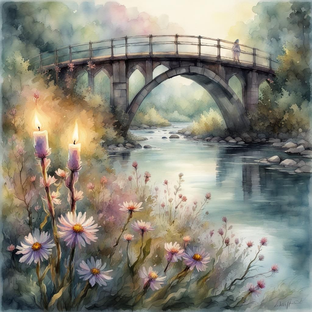candle flowers