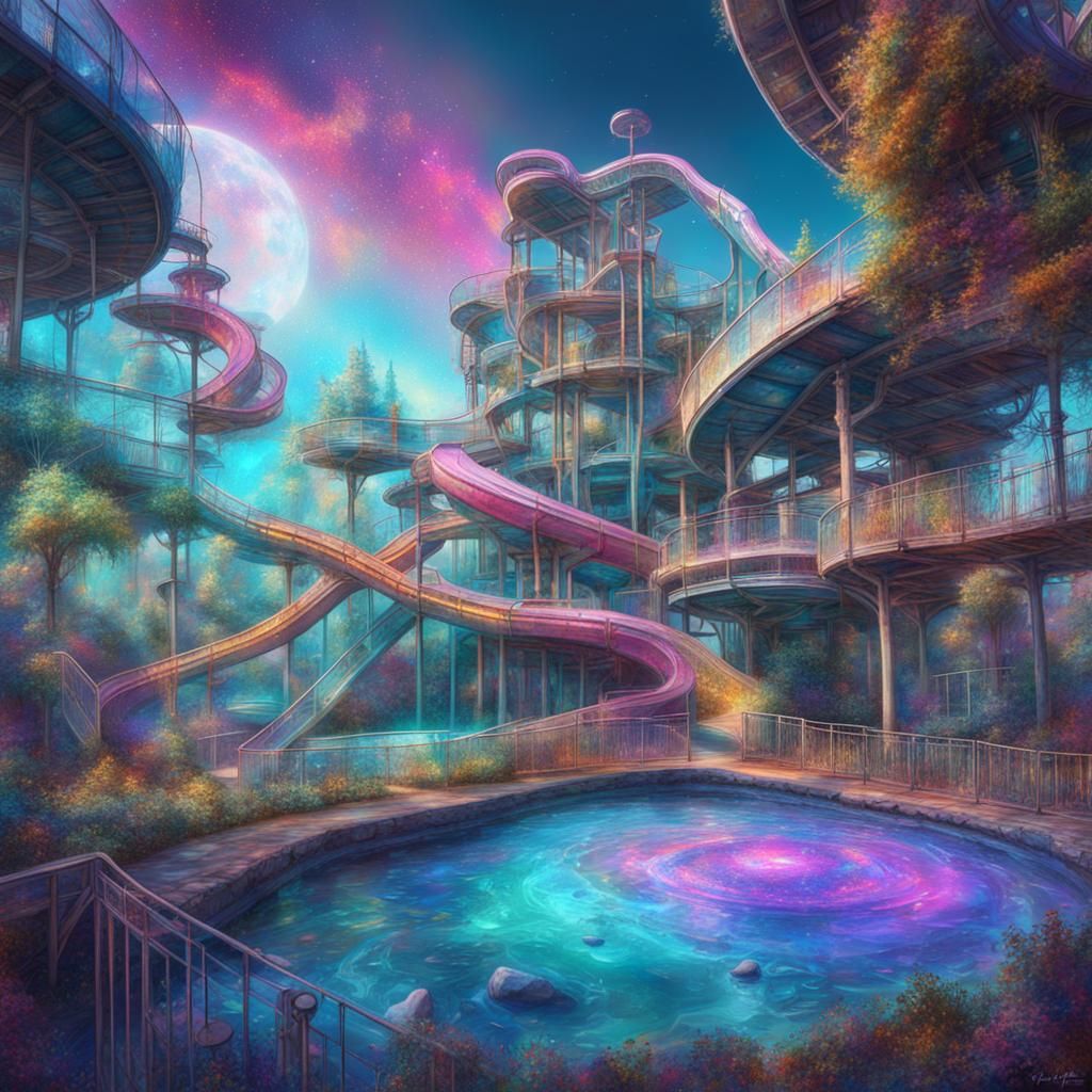 Abandoned water park