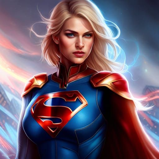 Supergirl #3 - AI Generated Artwork - NightCafe Creator