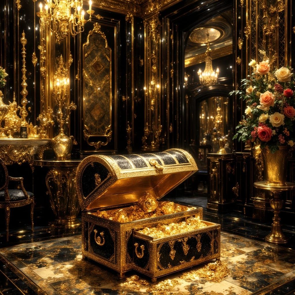 Treasure chest  by @Andy Does AI