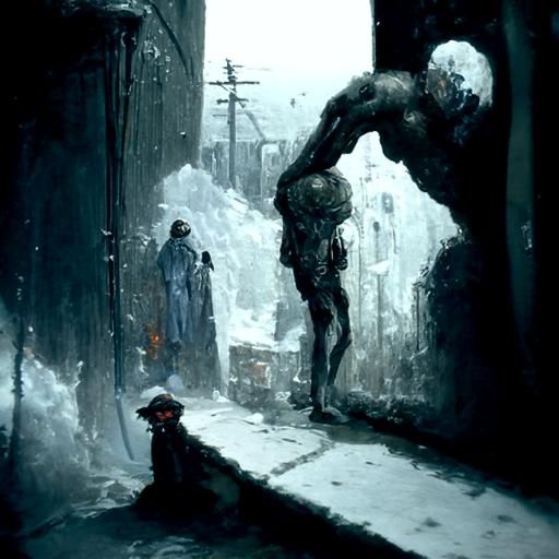 Man in the alley