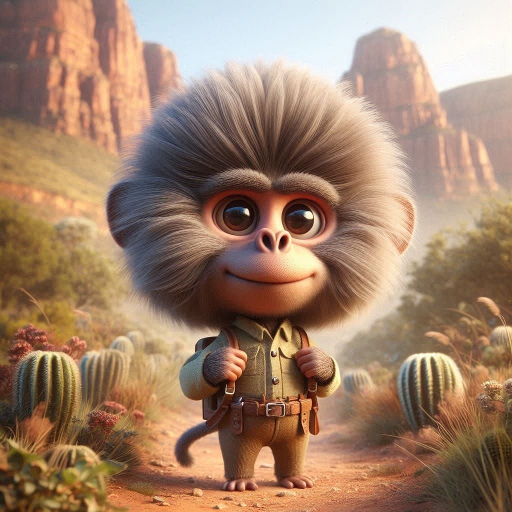 Nóg Bobbejane van dié Magaliesberg. - nr.10