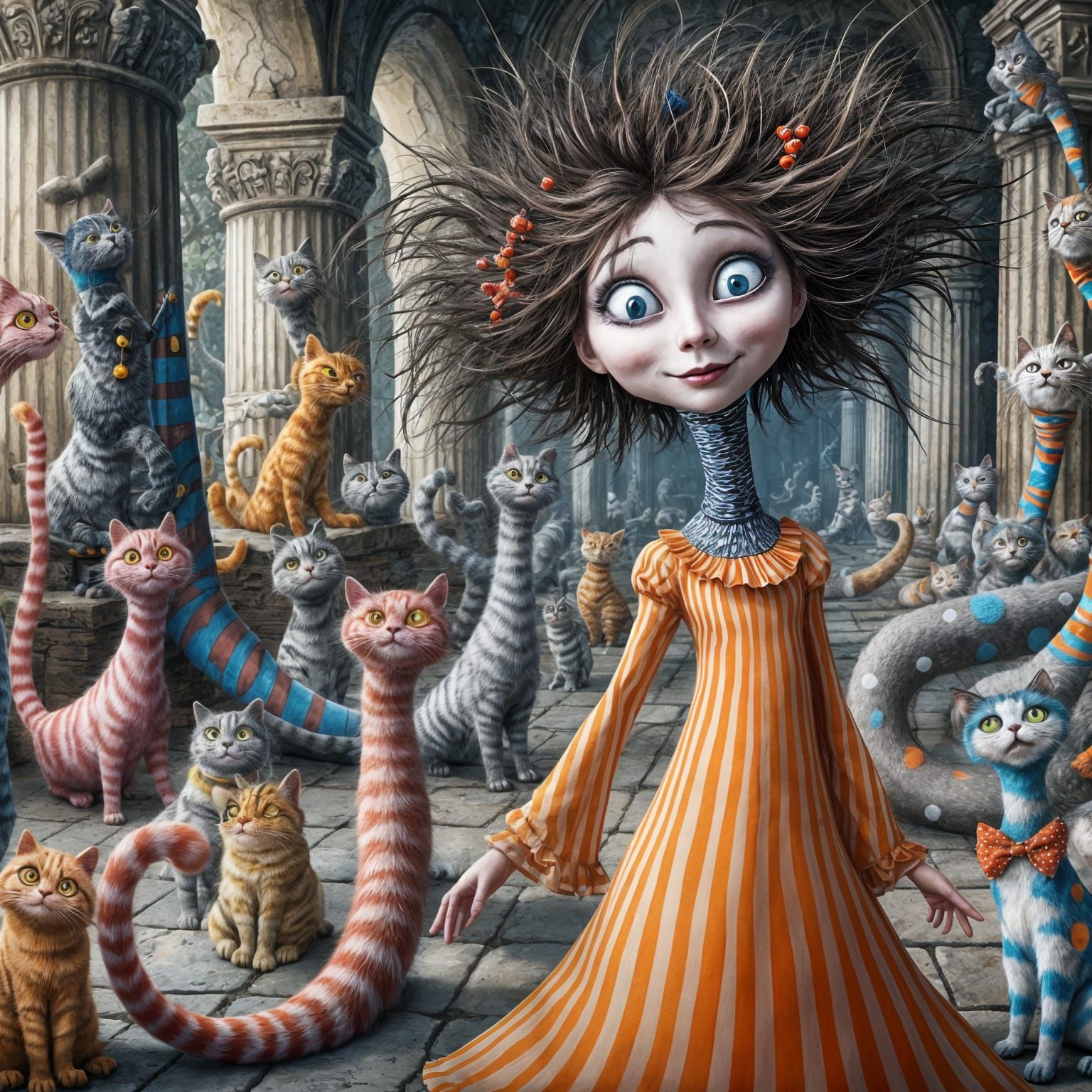 the high priestess of the cat temple