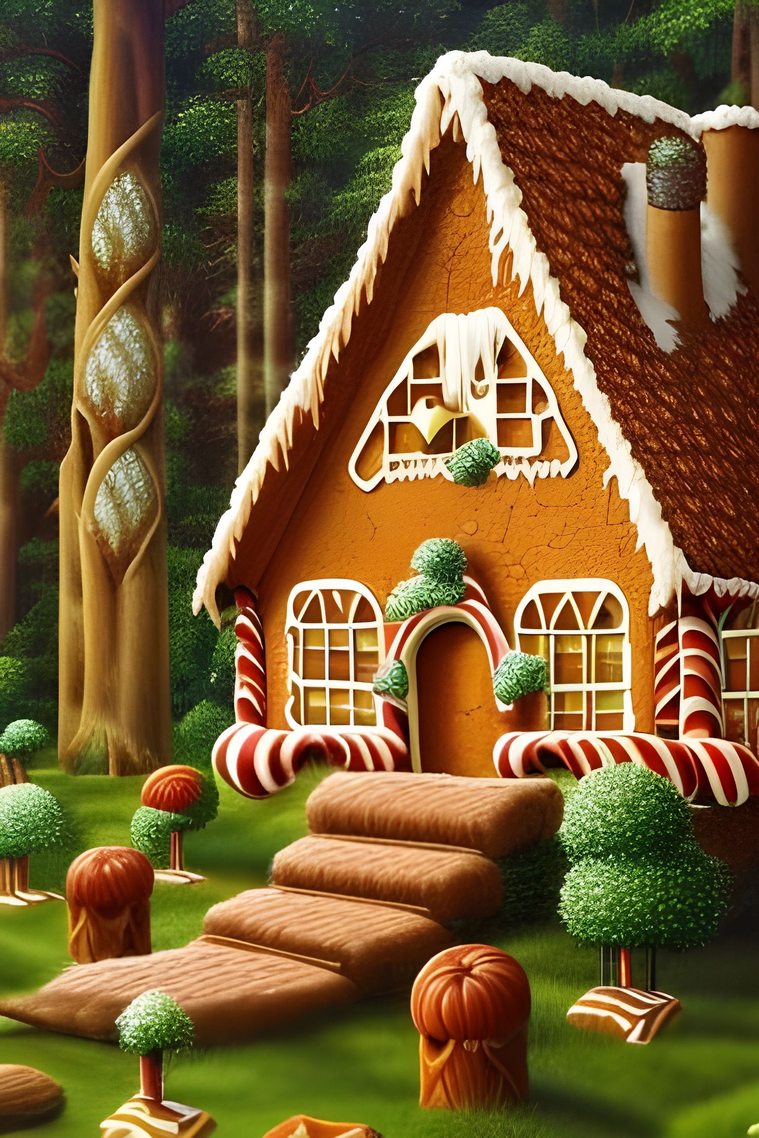 Gingerbread House false